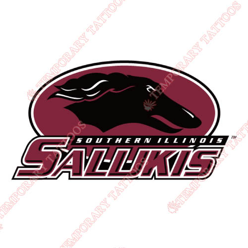 Southern Illinois Salukis Customize Temporary Tattoos Stickers NO.6272